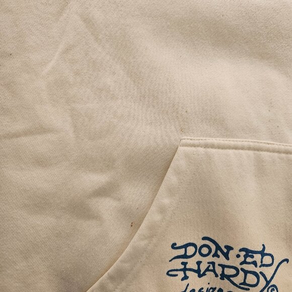 Vintage Ed Hardy Skull Hoodie - Picture 10 of 16